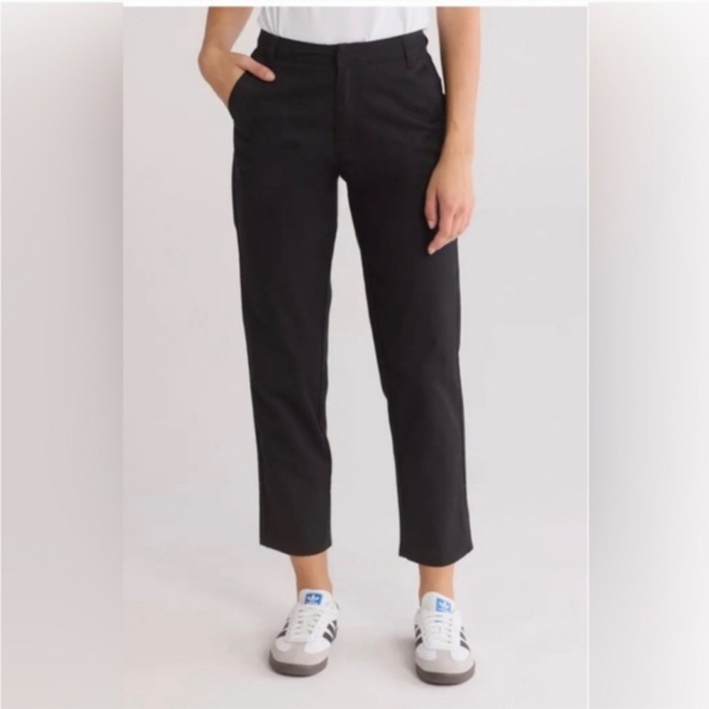 Volcom So Chickie black High Waist Pants size 24 new - Picture 2 of 6